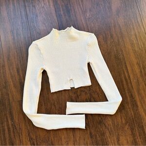 Are You Am I / AYAI Nour Long Sleeve Crop Top